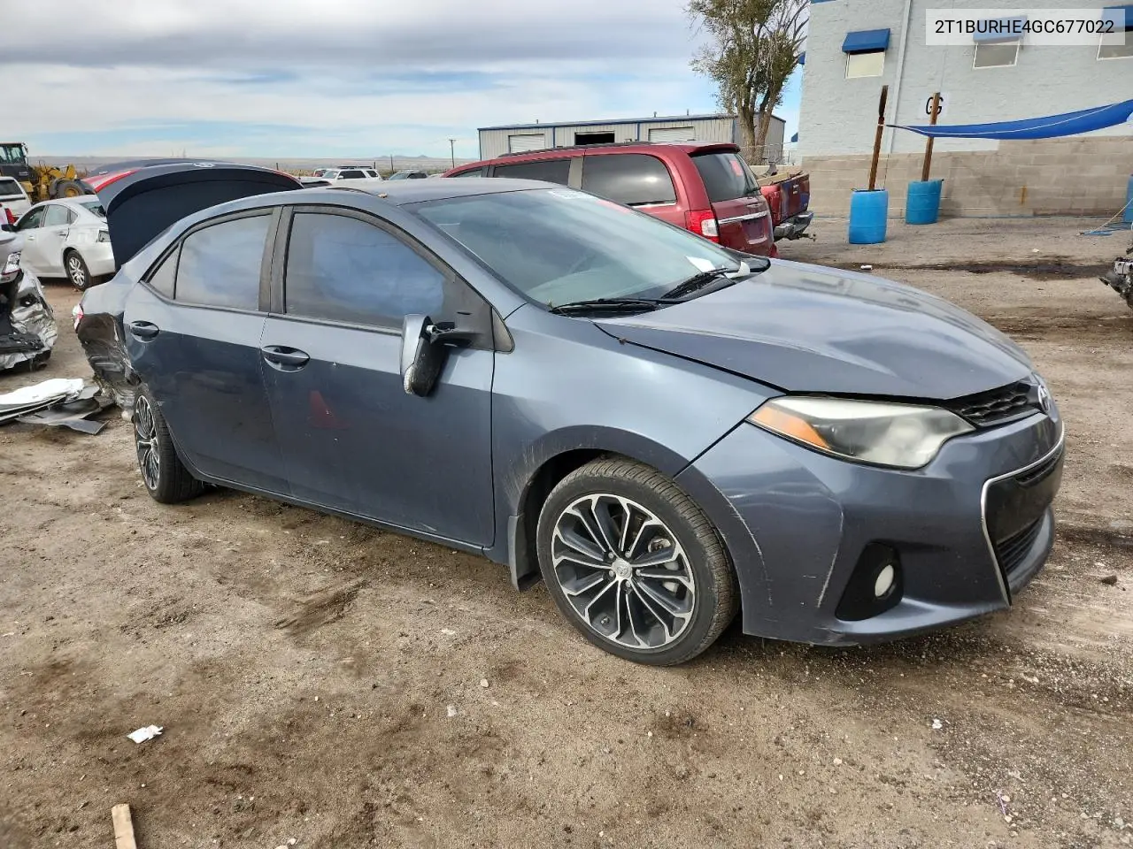 2T1BURHE4GC677022 2016 Toyota Corolla L