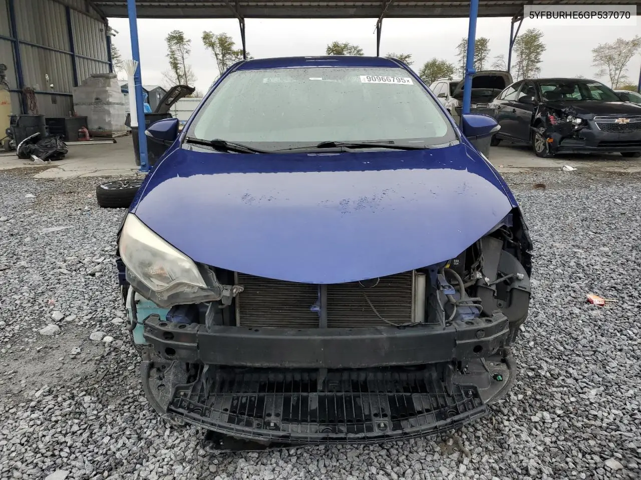 5YFBURHE6GP537070 2016 Toyota Corolla L