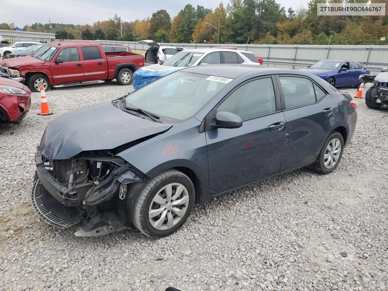 2T1BURHE9GC646767 2016 Toyota Corolla L
