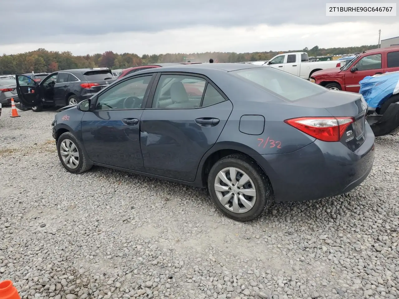 2T1BURHE9GC646767 2016 Toyota Corolla L