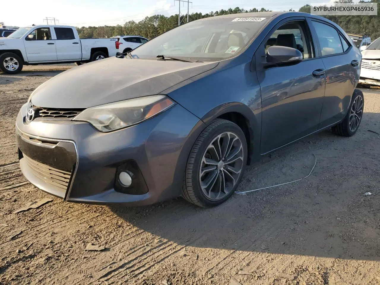 5YFBURHEXGP465936 2016 Toyota Corolla L