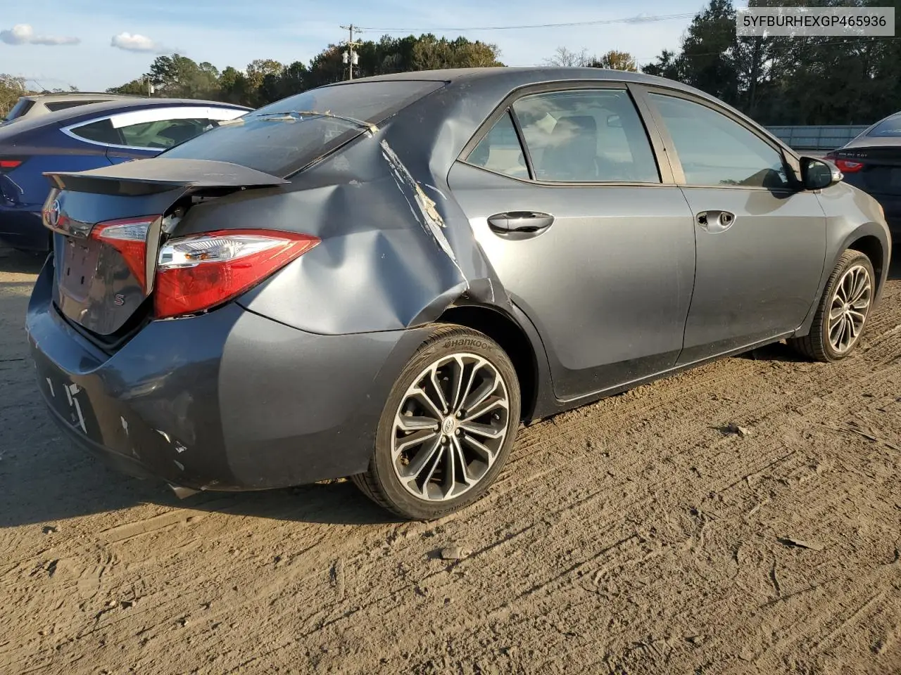 5YFBURHEXGP465936 2016 Toyota Corolla L