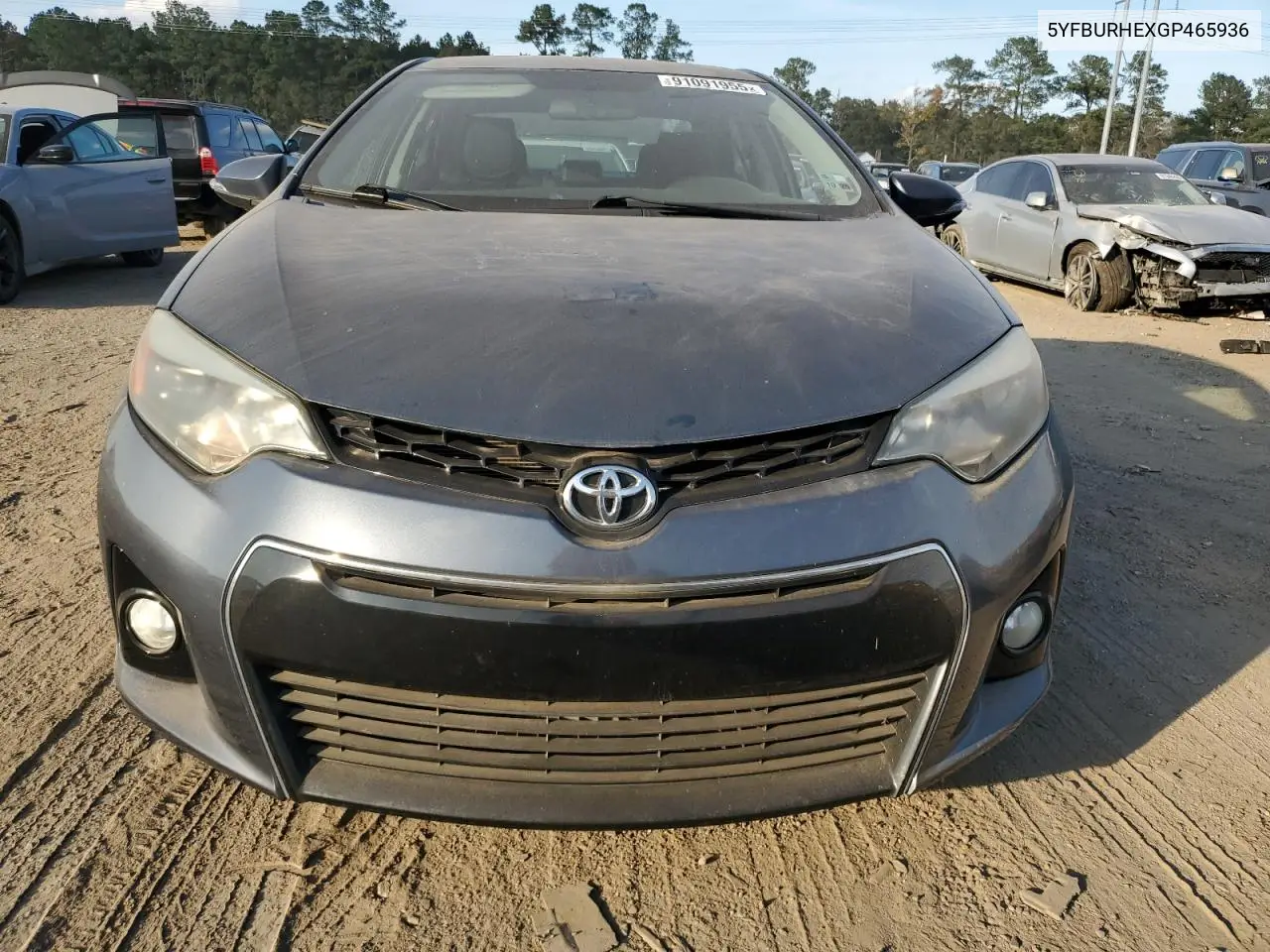 5YFBURHEXGP465936 2016 Toyota Corolla L