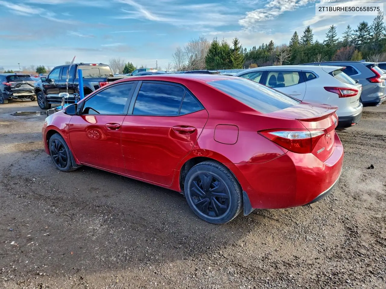 2T1BURHE5GC658575 2016 Toyota Corolla L