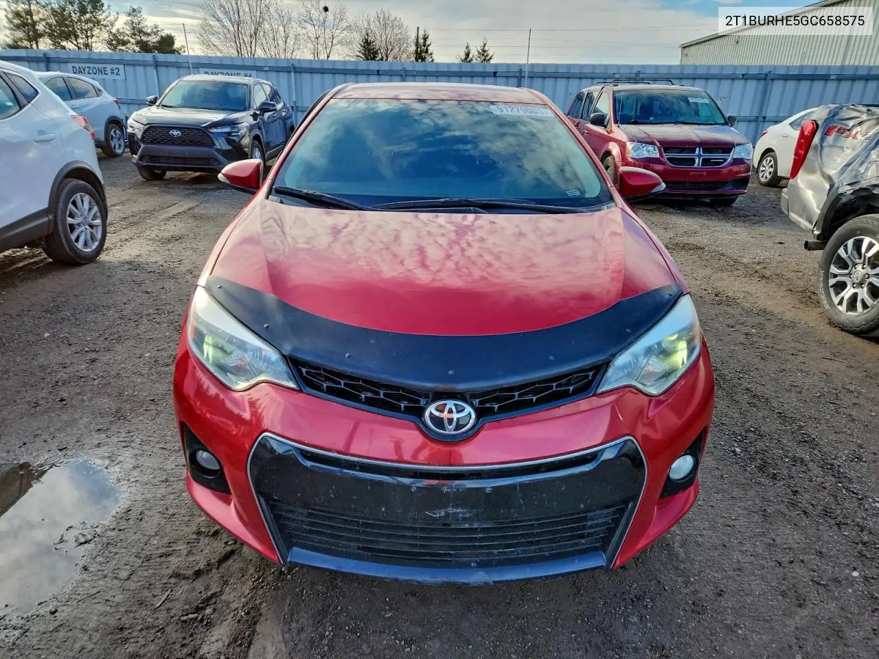 2T1BURHE5GC658575 2016 Toyota Corolla L