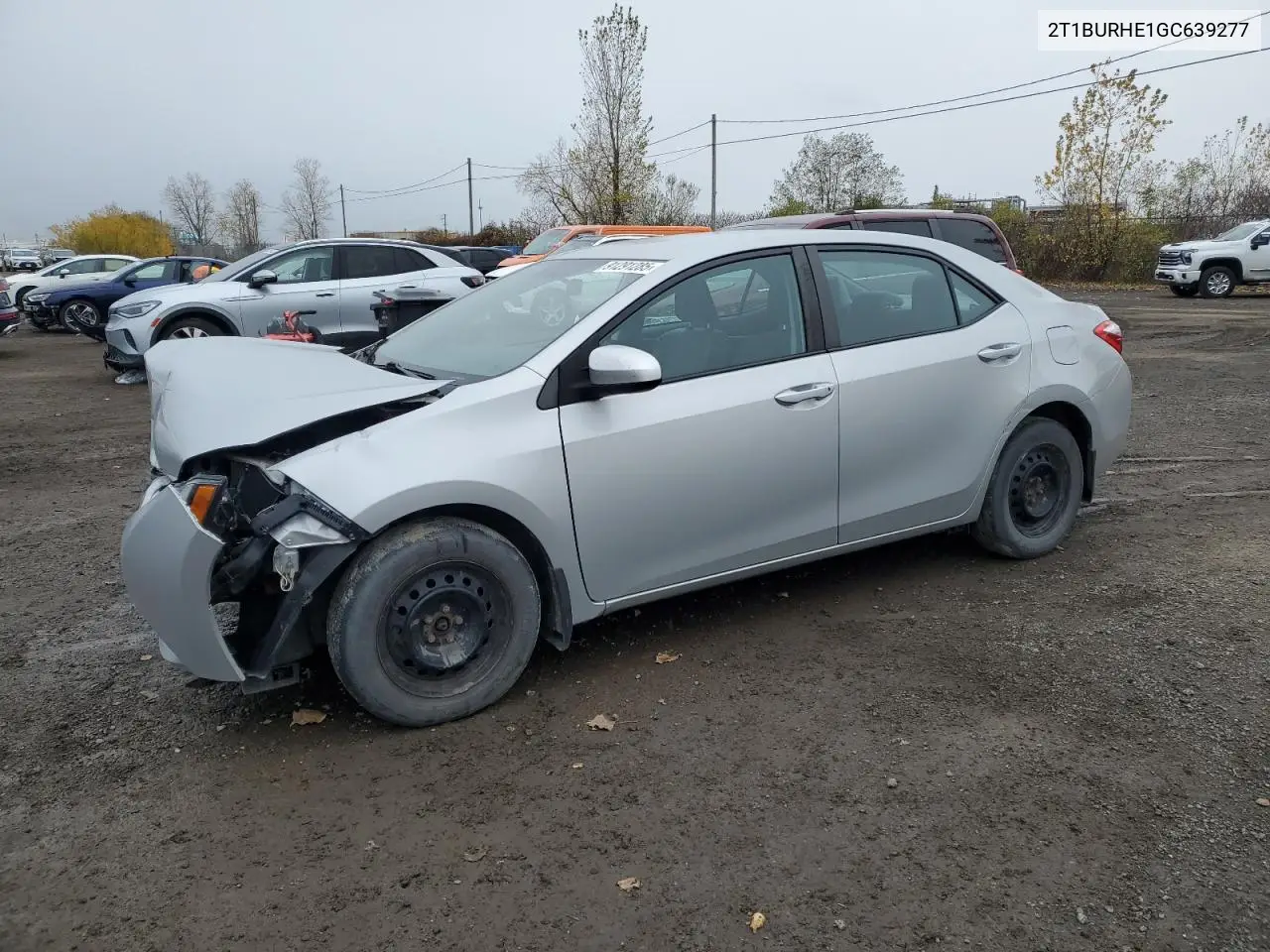 2T1BURHE1GC639277 2016 Toyota Corolla L