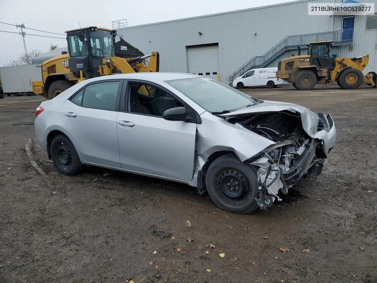 2T1BURHE1GC639277 2016 Toyota Corolla L
