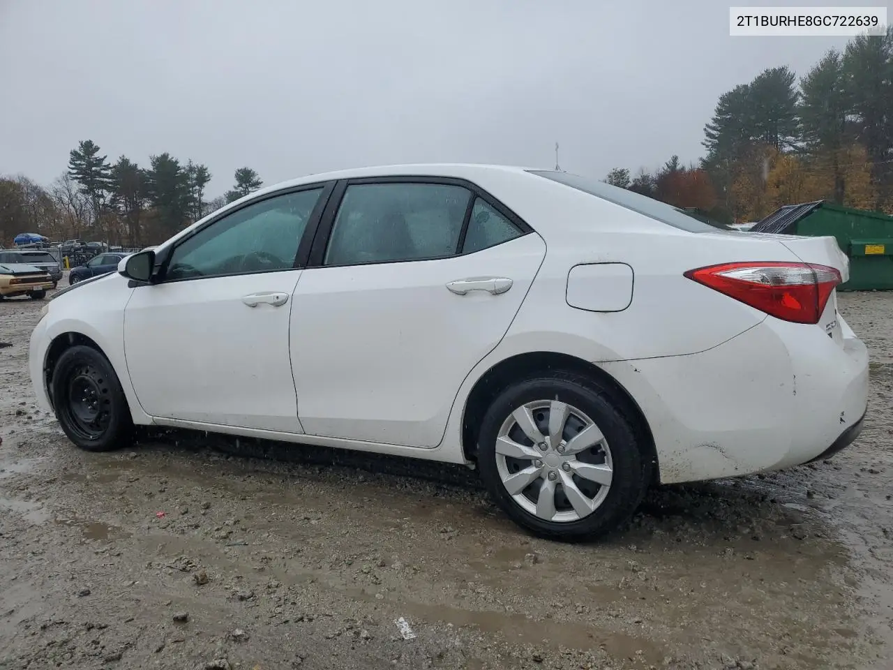 2T1BURHE8GC722639 2016 Toyota Corolla L