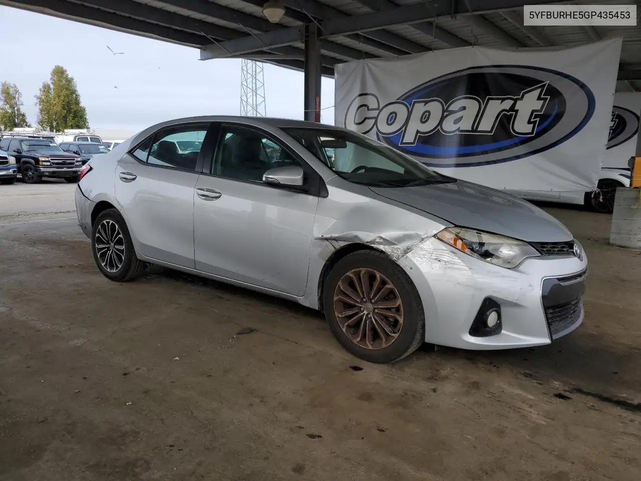 5YFBURHE5GP435453 2016 Toyota Corolla L