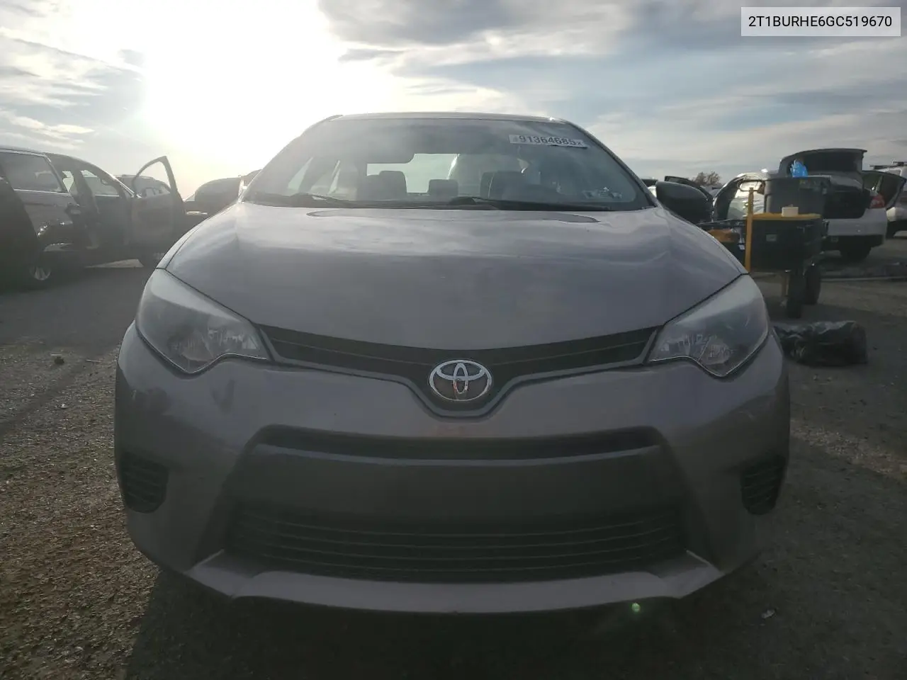 2T1BURHE6GC519670 2016 Toyota Corolla L
