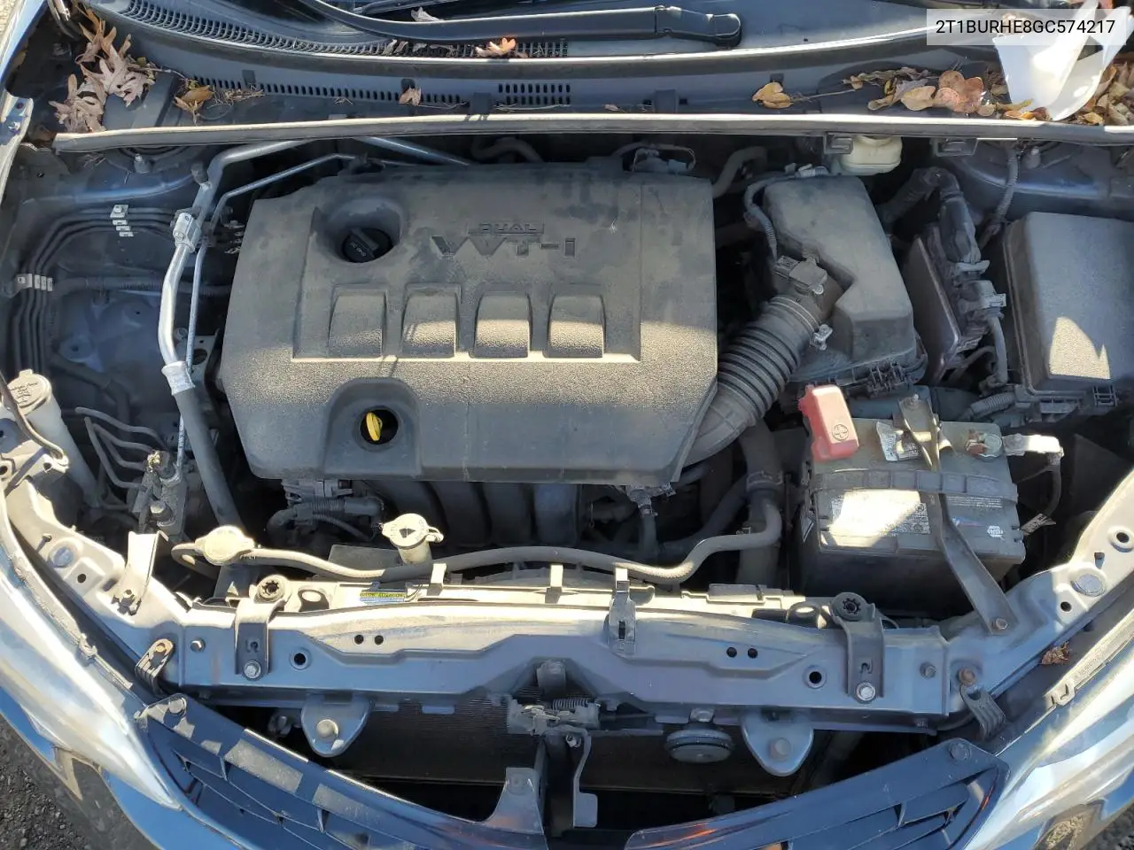 2T1BURHE8GC574217 2016 Toyota Corolla L
