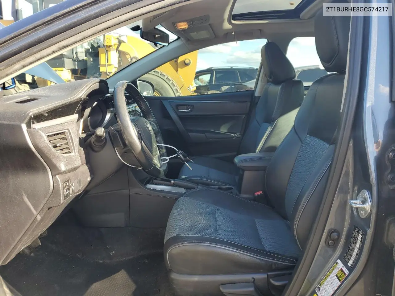 2T1BURHE8GC574217 2016 Toyota Corolla L
