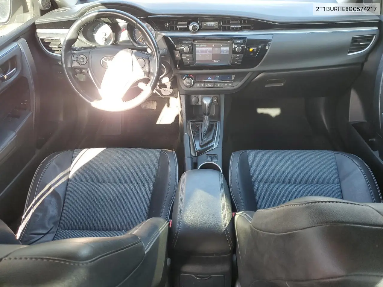 2T1BURHE8GC574217 2016 Toyota Corolla L