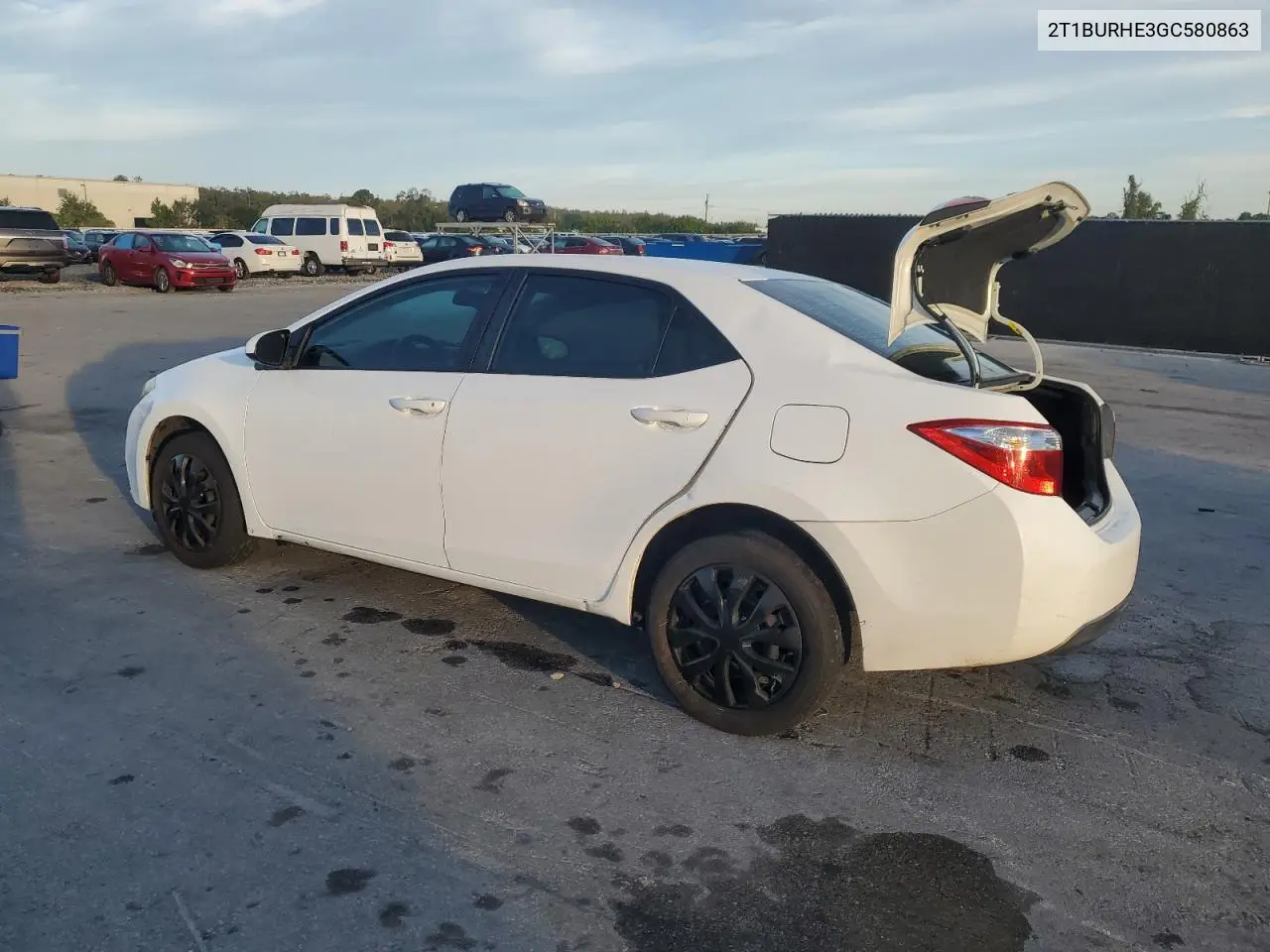 2T1BURHE3GC580863 2016 Toyota Corolla L