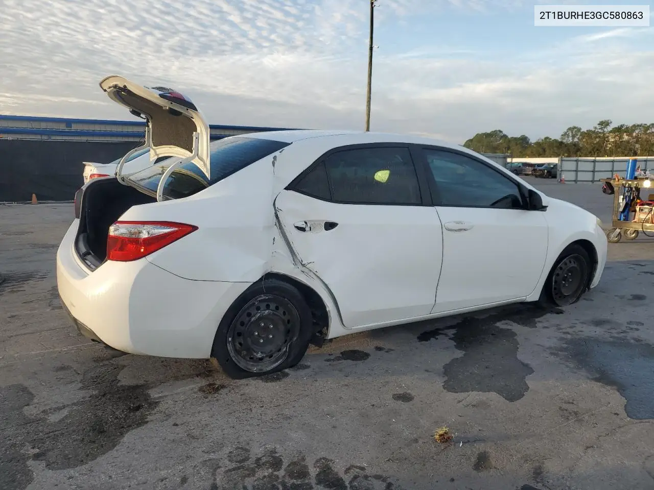2T1BURHE3GC580863 2016 Toyota Corolla L