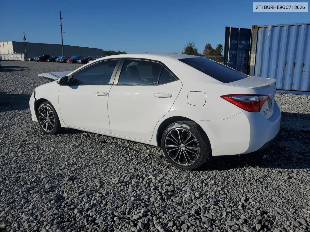 2T1BURHE9GC713626 2016 Toyota Corolla L