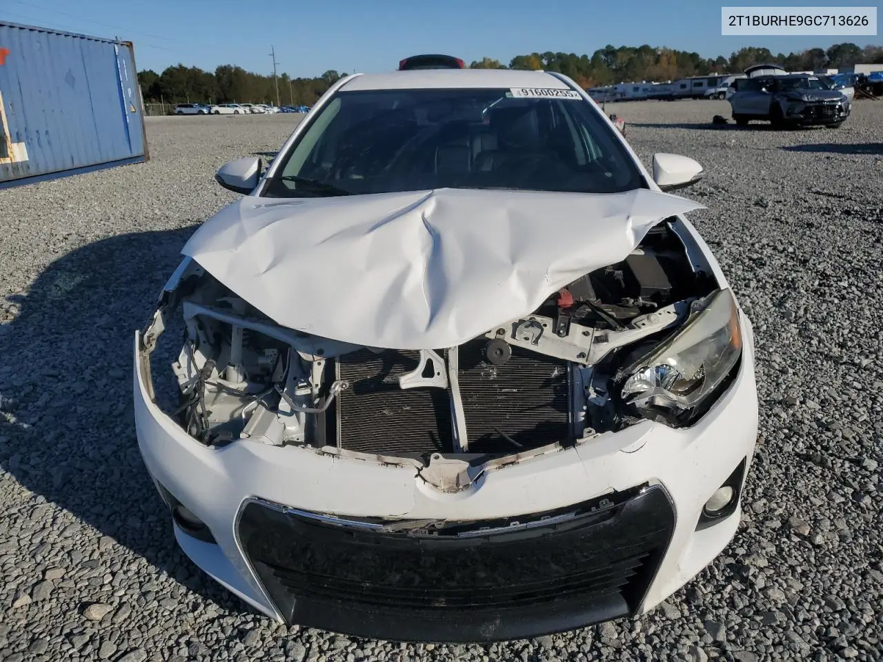 2T1BURHE9GC713626 2016 Toyota Corolla L
