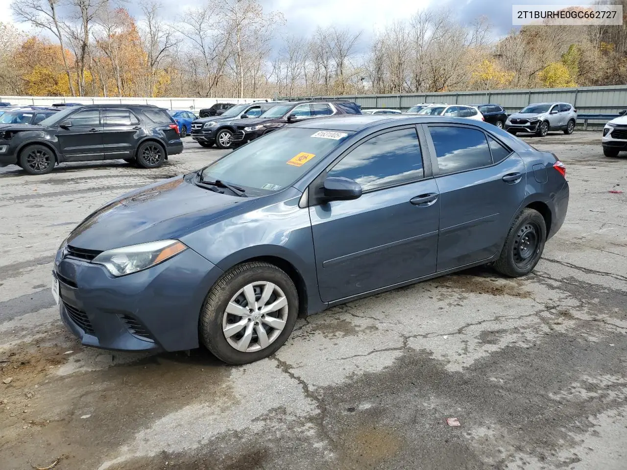 2T1BURHE0GC662727 2016 Toyota Corolla L