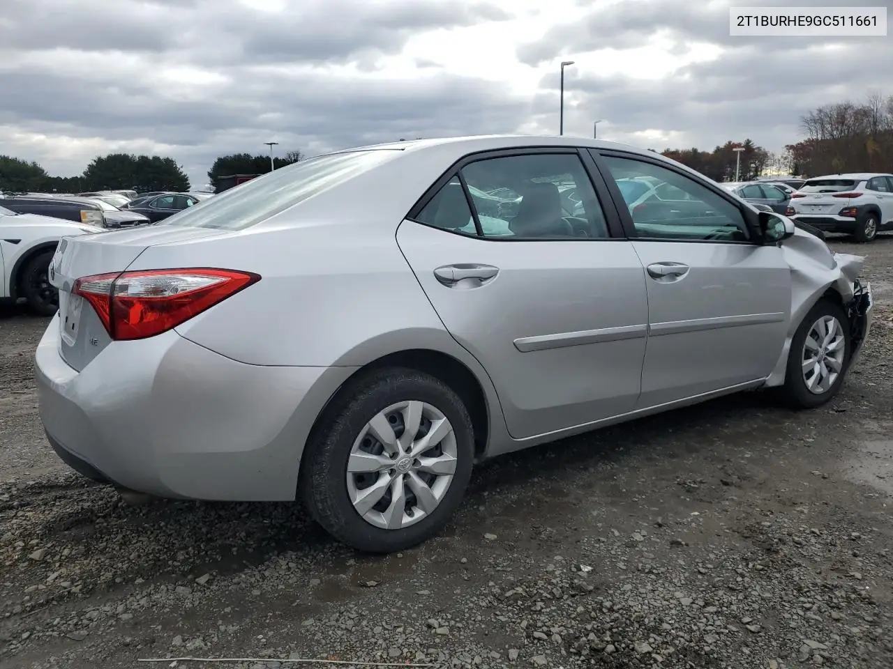2T1BURHE9GC511661 2016 Toyota Corolla L