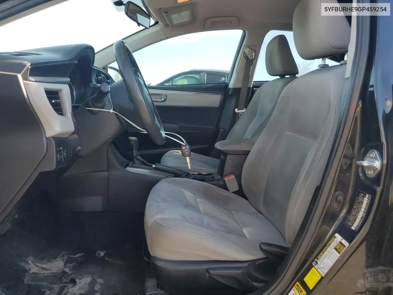 5YFBURHE9GP459254 2016 Toyota Corolla L