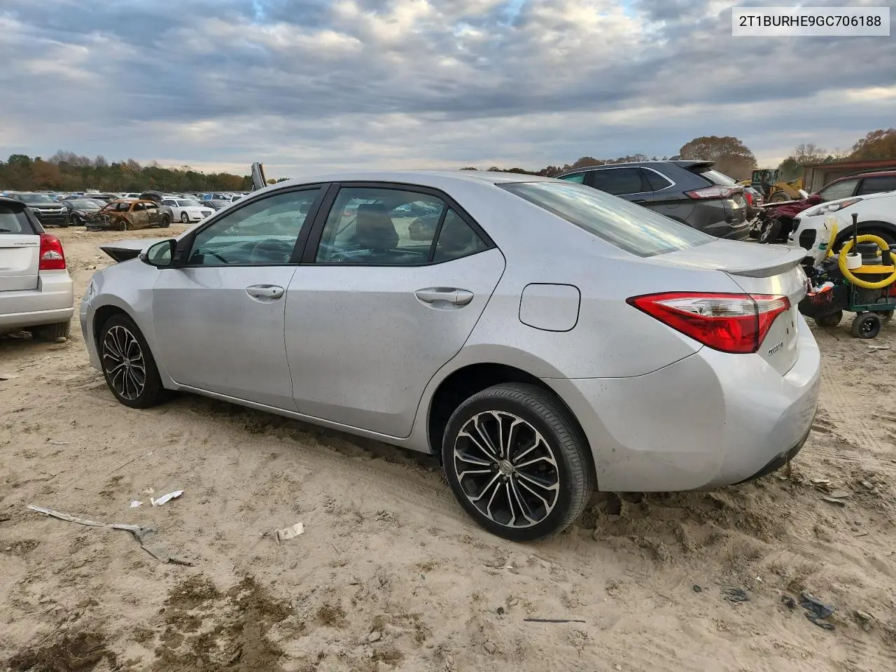 2T1BURHE9GC706188 2016 Toyota Corolla L