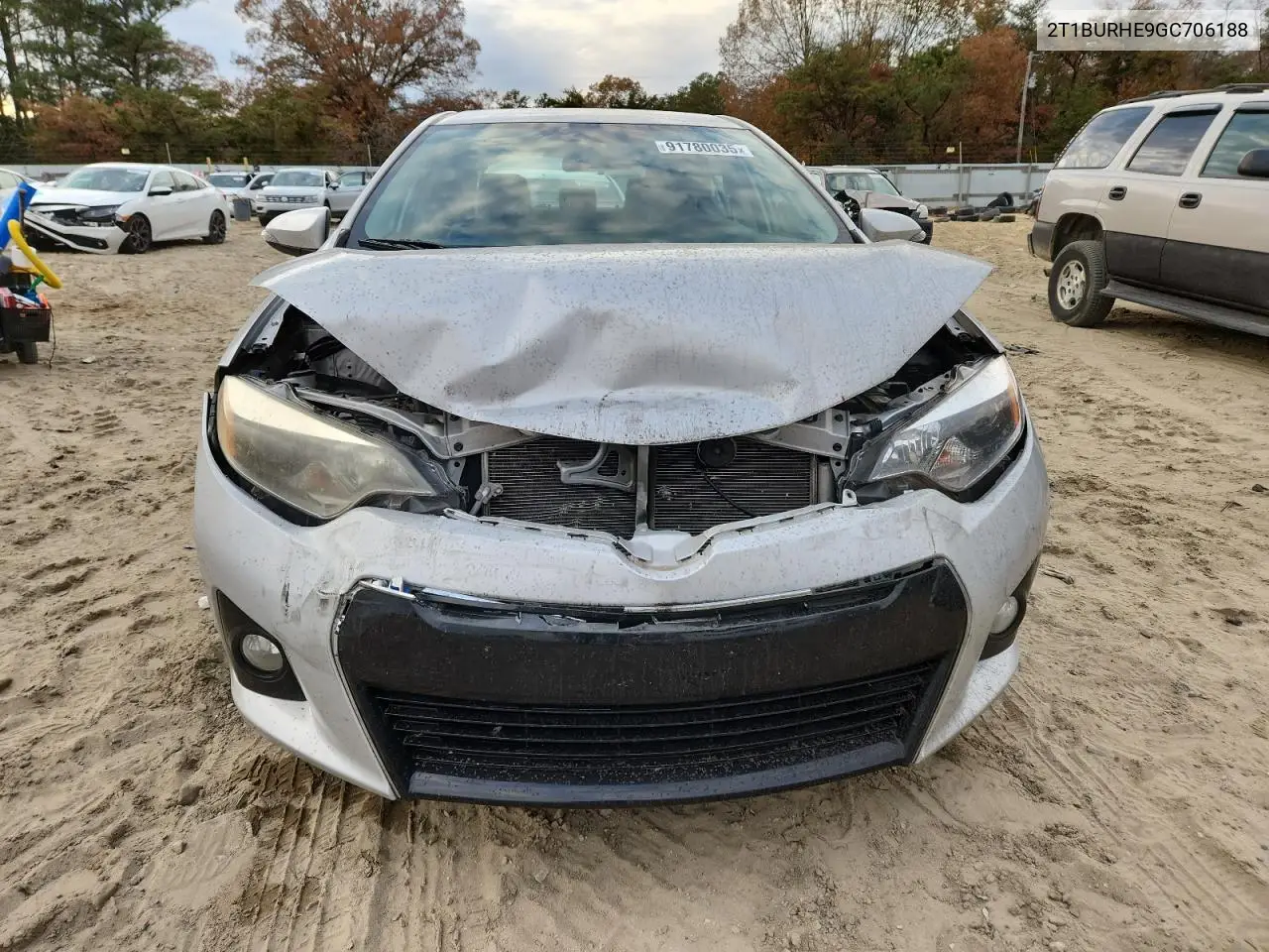 2T1BURHE9GC706188 2016 Toyota Corolla L