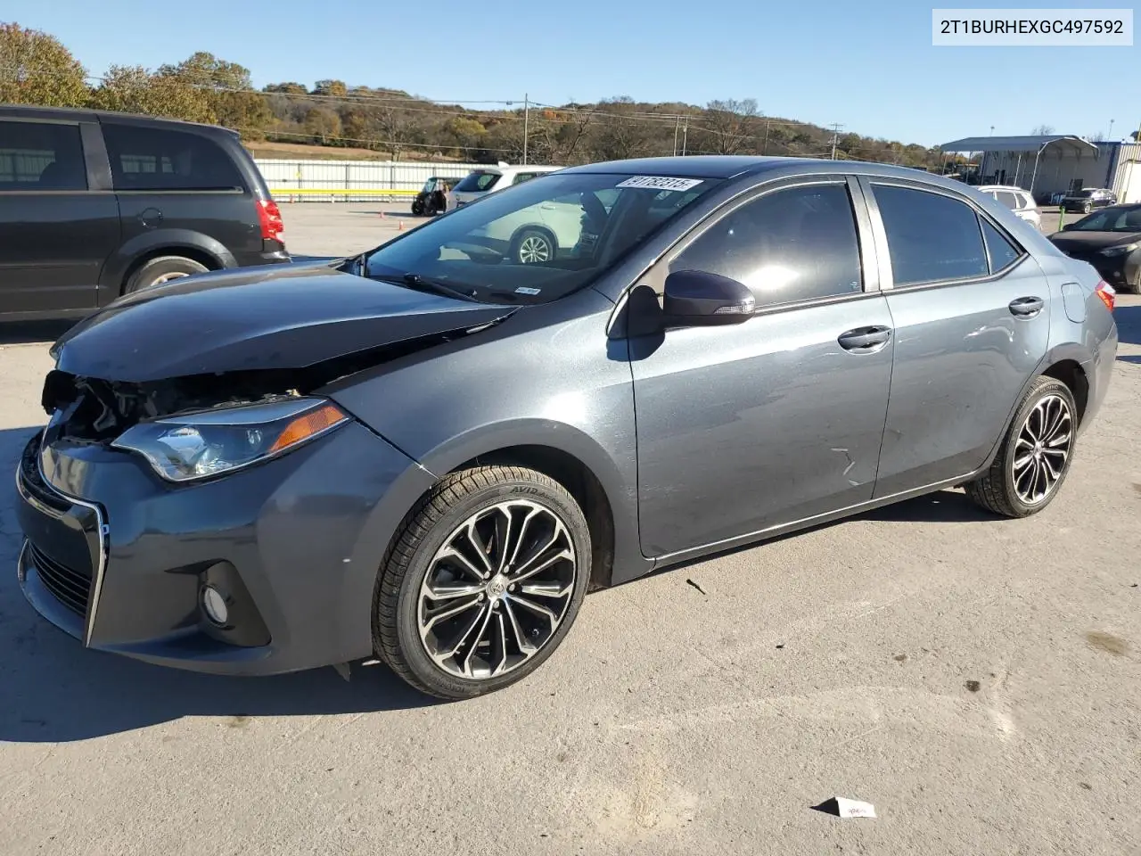 2T1BURHEXGC497592 2016 Toyota Corolla L