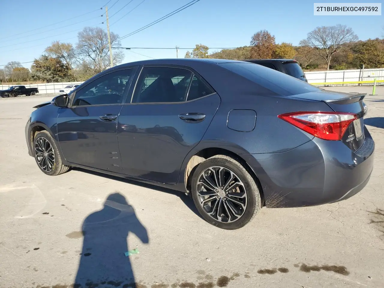 2T1BURHEXGC497592 2016 Toyota Corolla L