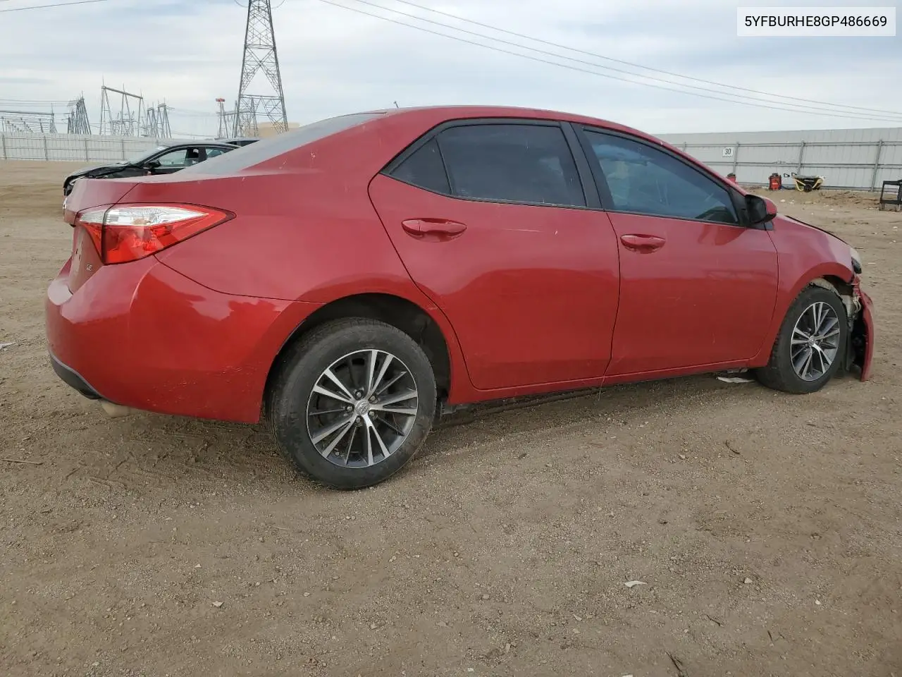 5YFBURHE8GP486669 2016 Toyota Corolla L