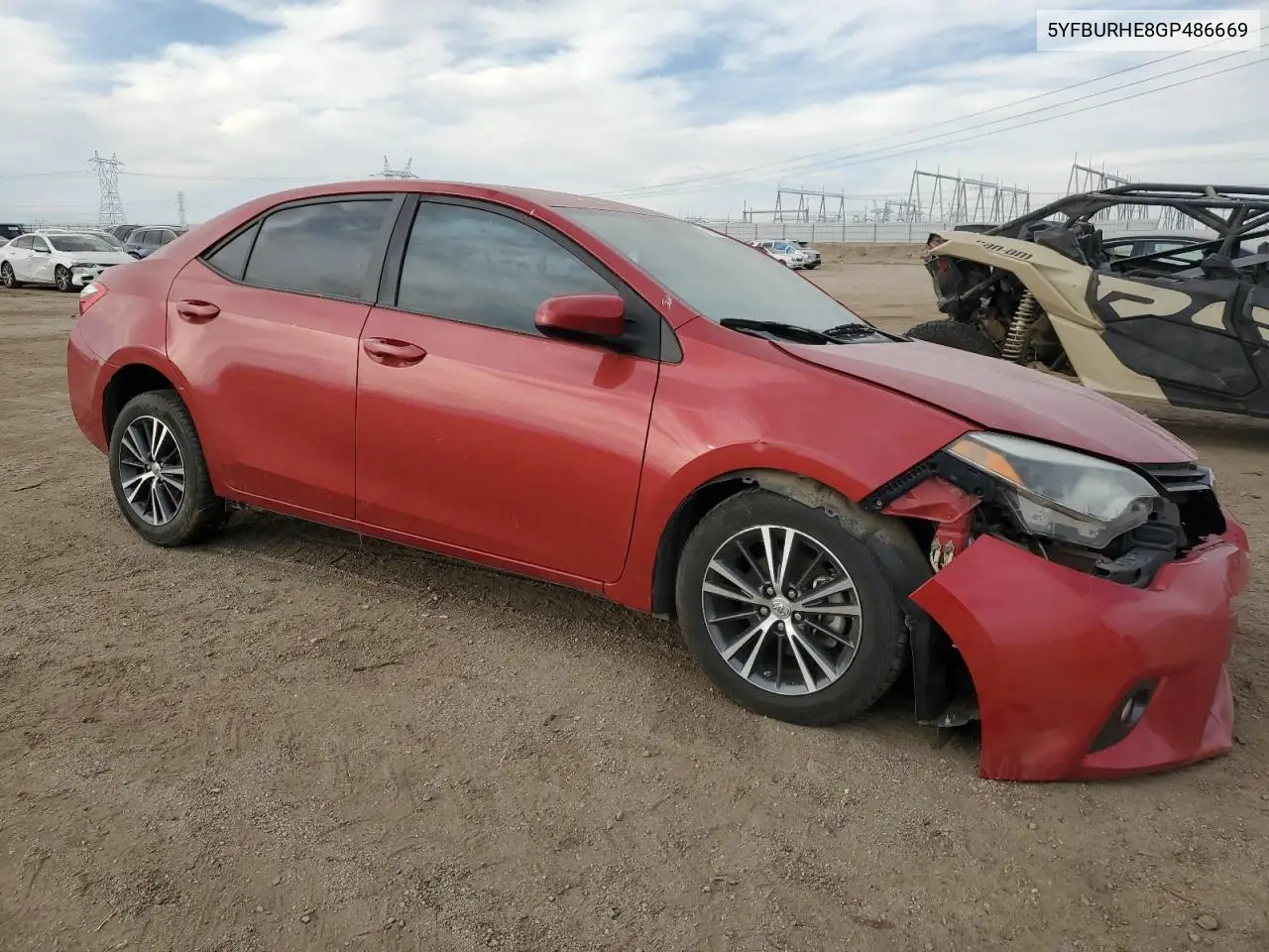 5YFBURHE8GP486669 2016 Toyota Corolla L