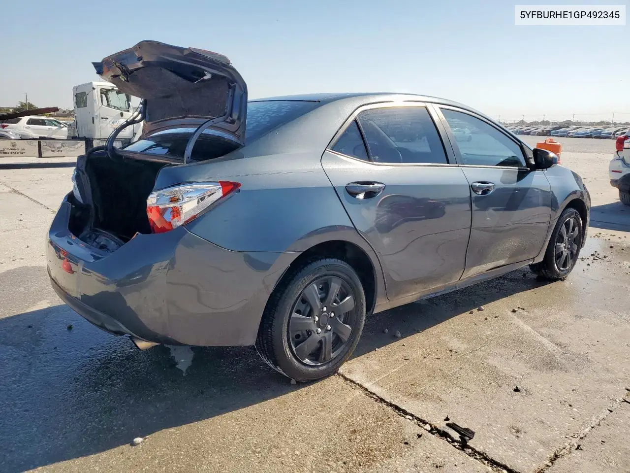 5YFBURHE1GP492345 2016 Toyota Corolla L