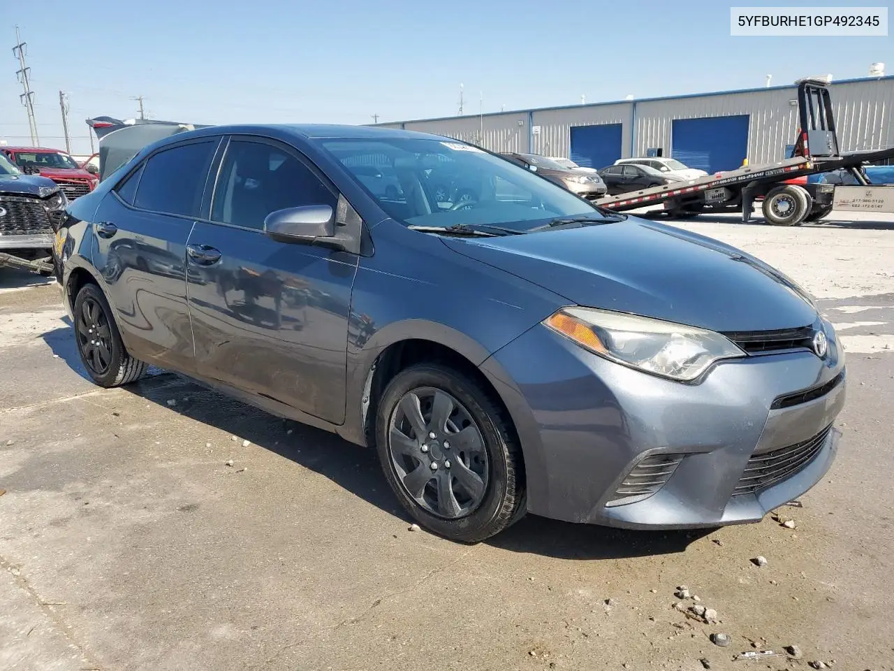 5YFBURHE1GP492345 2016 Toyota Corolla L