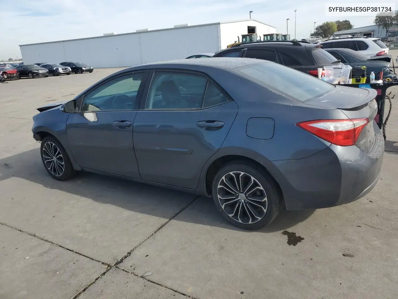5YFBURHE5GP381734 2016 Toyota Corolla L