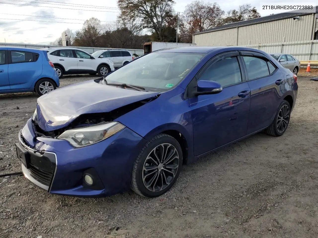 2T1BURHE2GC723883 2016 Toyota Corolla L