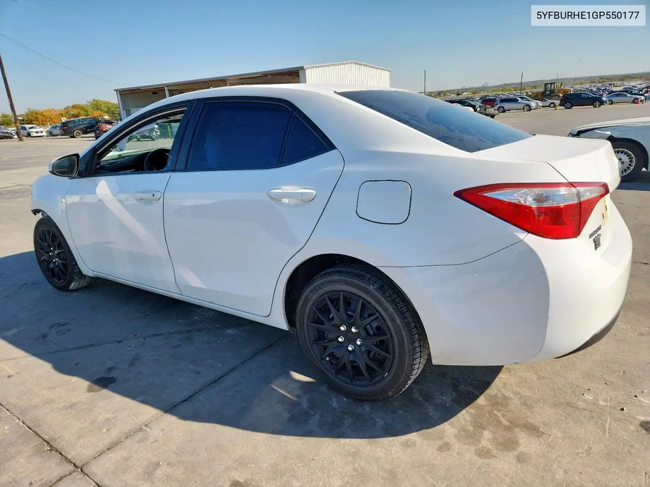 5YFBURHE1GP550177 2016 Toyota Corolla L