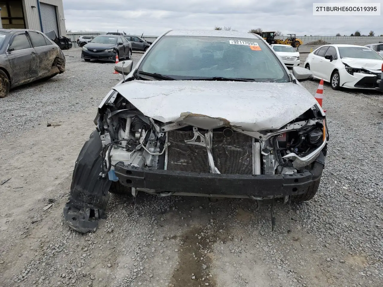 2T1BURHE6GC619395 2016 Toyota Corolla L