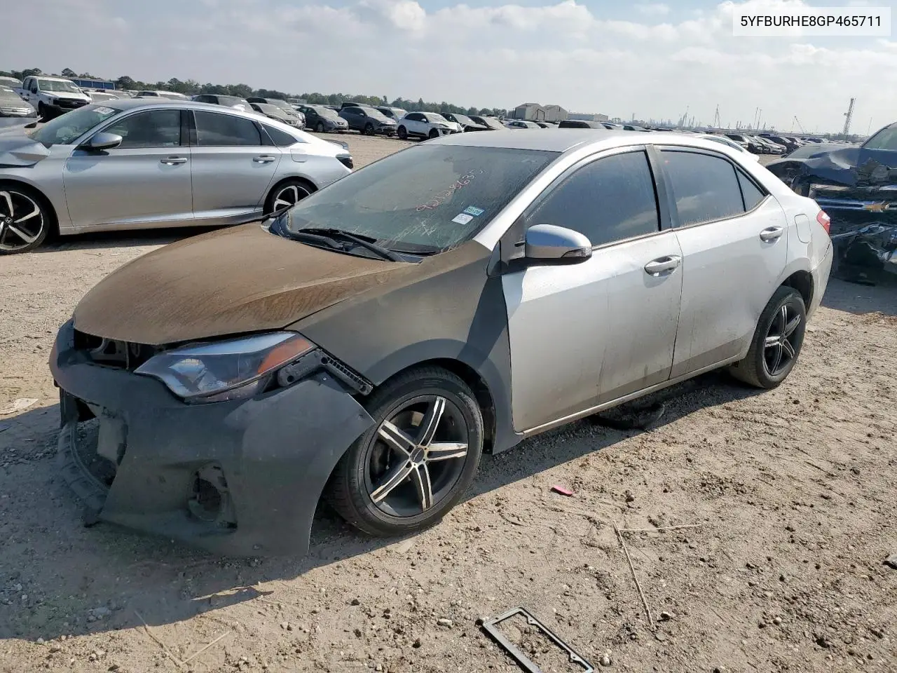 5YFBURHE8GP465711 2016 Toyota Corolla L