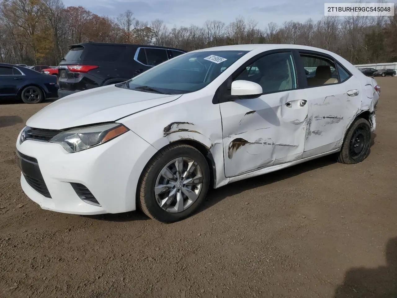 2T1BURHE9GC545048 2016 Toyota Corolla L