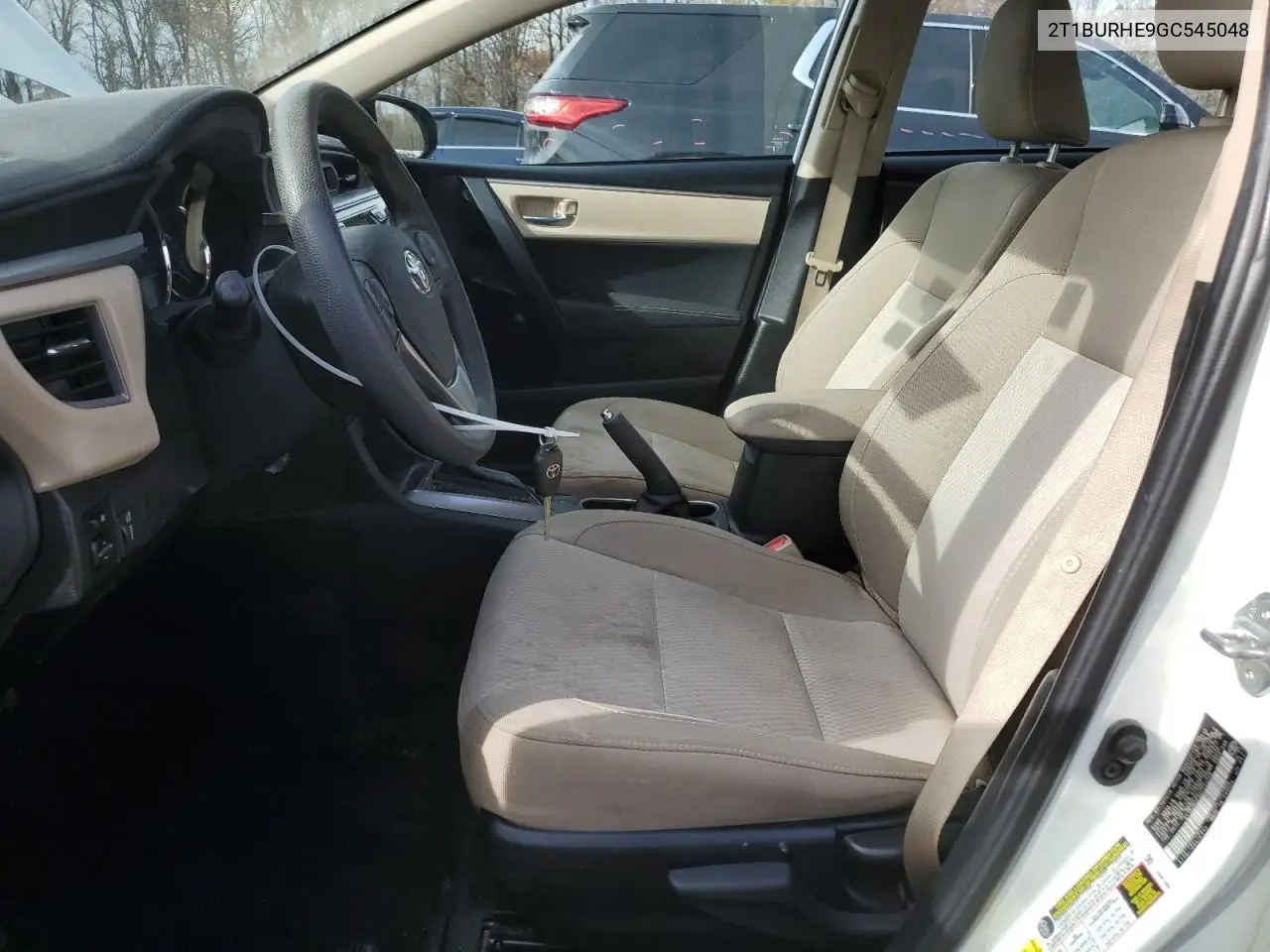 2T1BURHE9GC545048 2016 Toyota Corolla L
