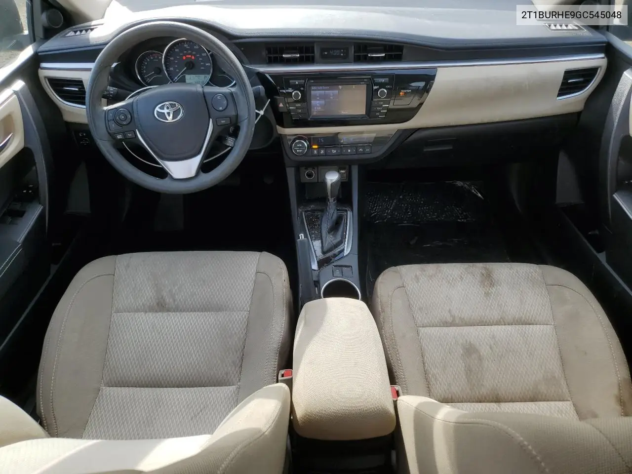 2T1BURHE9GC545048 2016 Toyota Corolla L