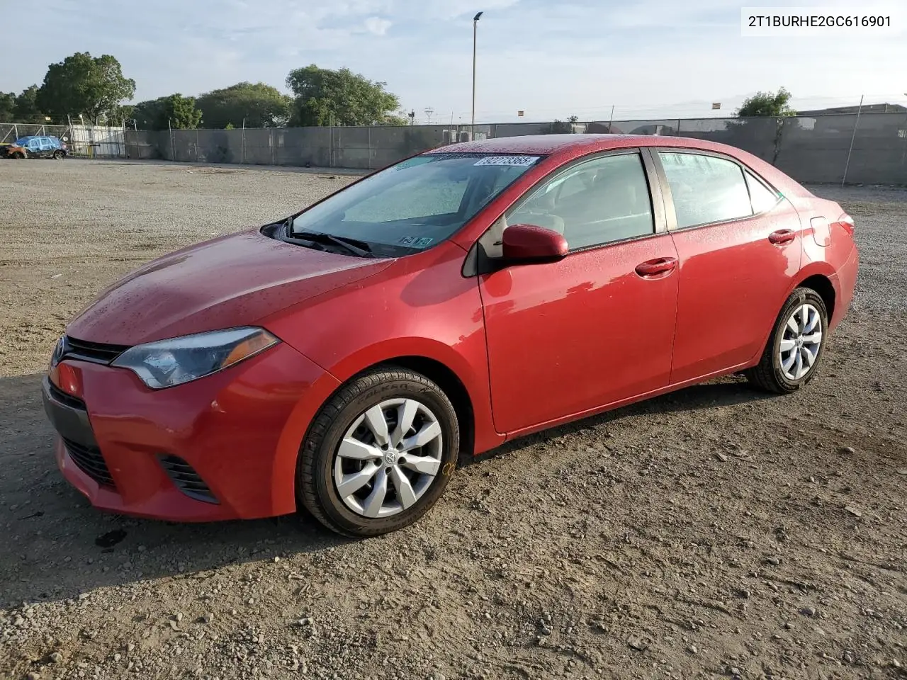 2T1BURHE2GC616901 2016 Toyota Corolla L