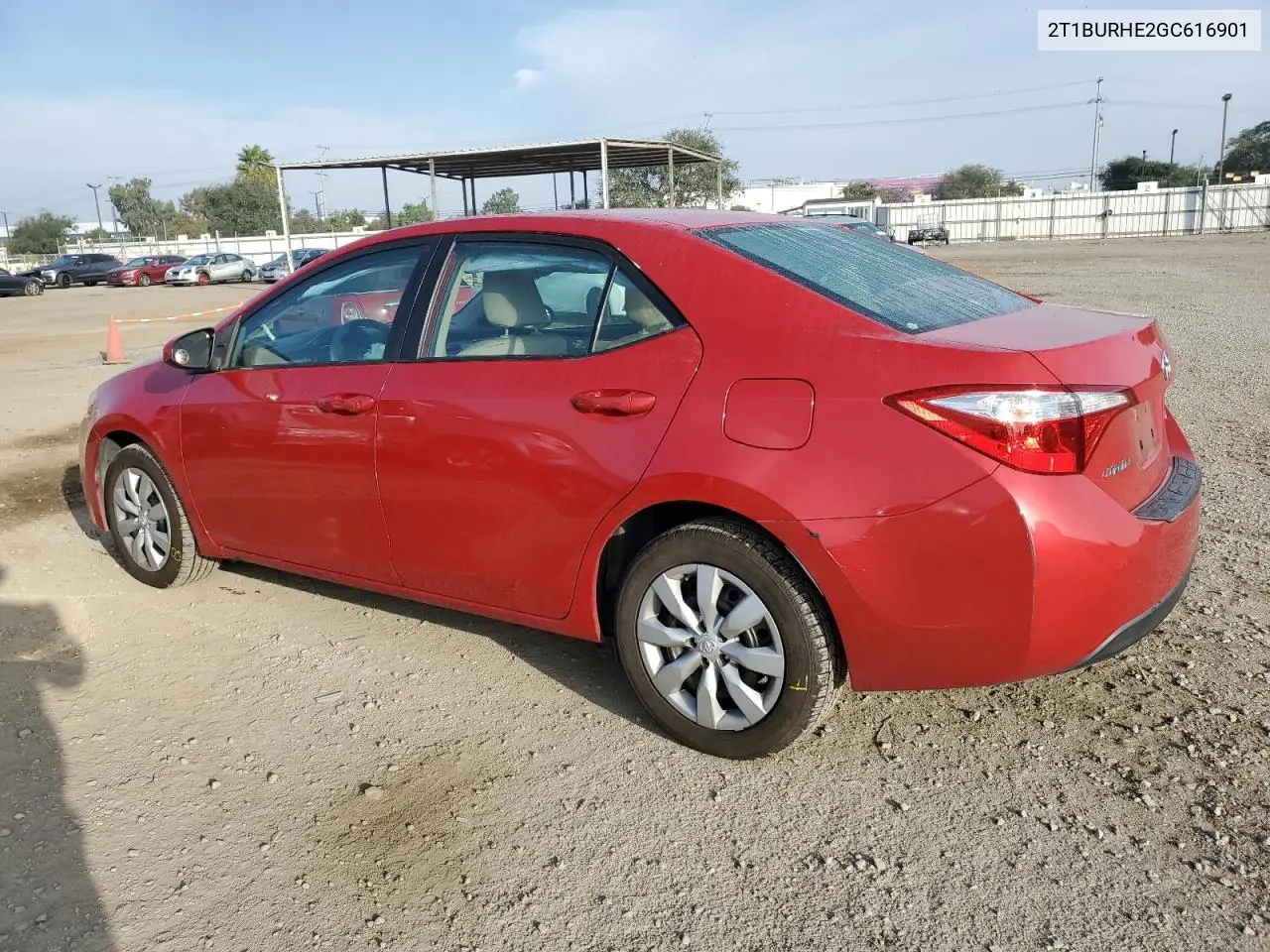 2T1BURHE2GC616901 2016 Toyota Corolla L