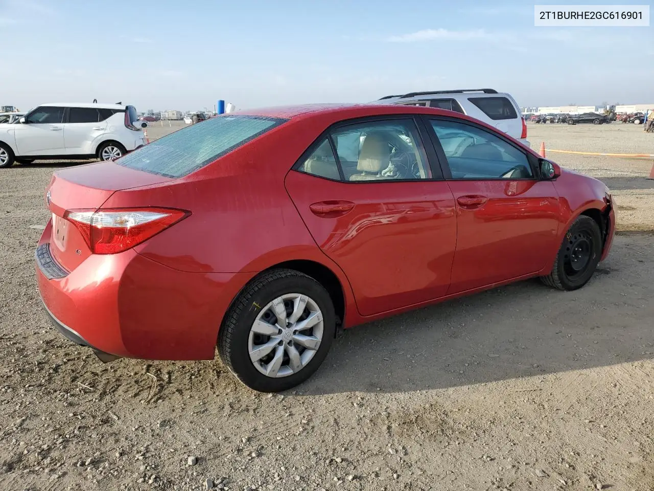 2T1BURHE2GC616901 2016 Toyota Corolla L