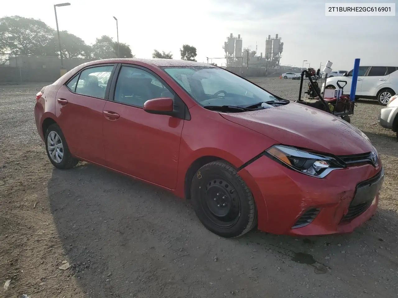 2T1BURHE2GC616901 2016 Toyota Corolla L