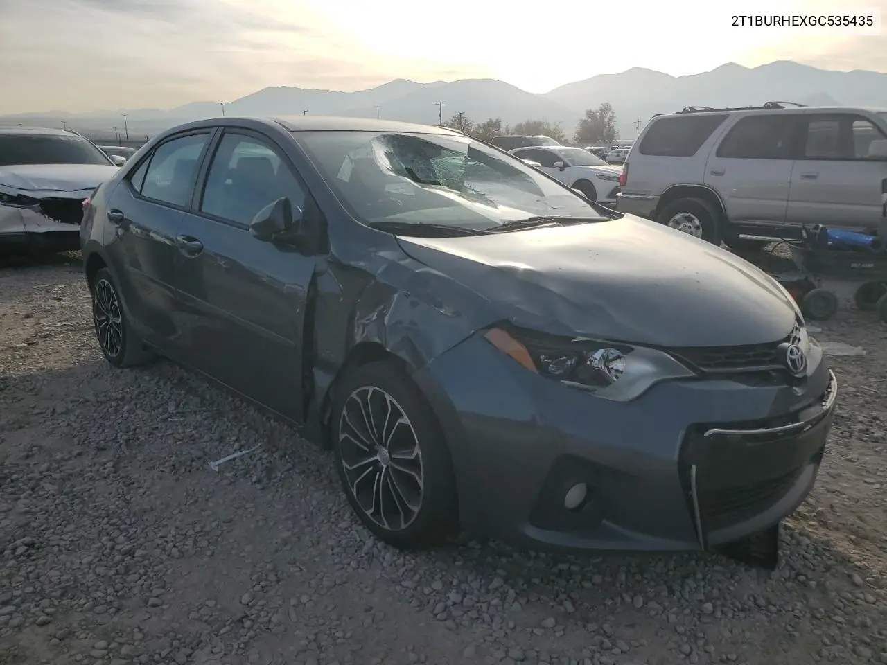 2T1BURHEXGC535435 2016 Toyota Corolla L