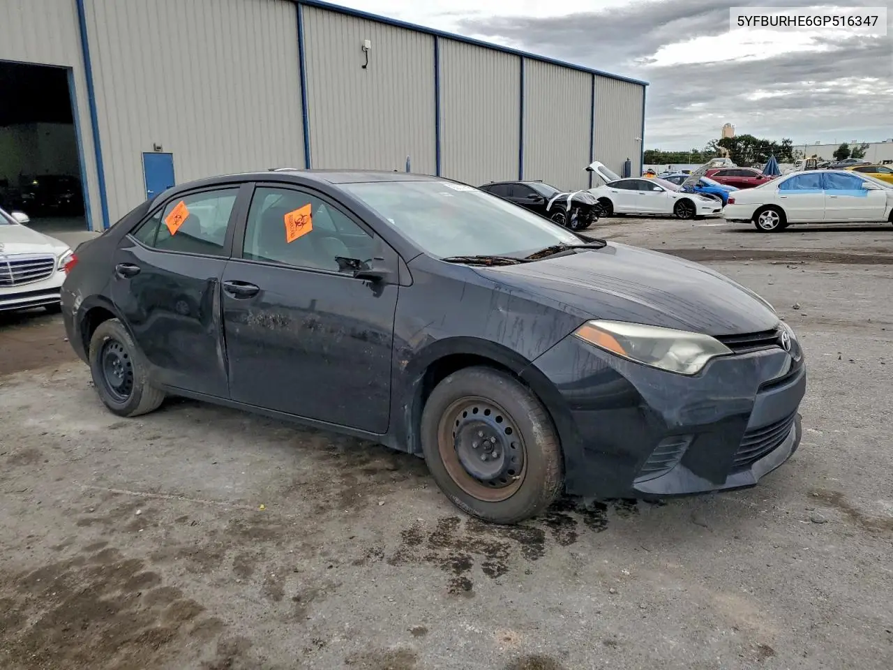 5YFBURHE6GP516347 2016 Toyota Corolla L