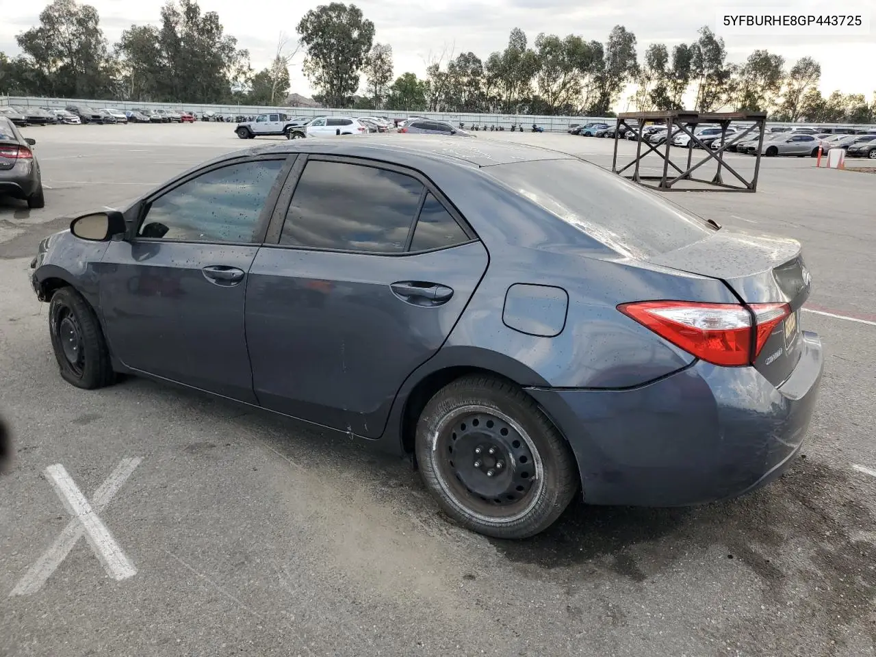 5YFBURHE8GP443725 2016 Toyota Corolla L