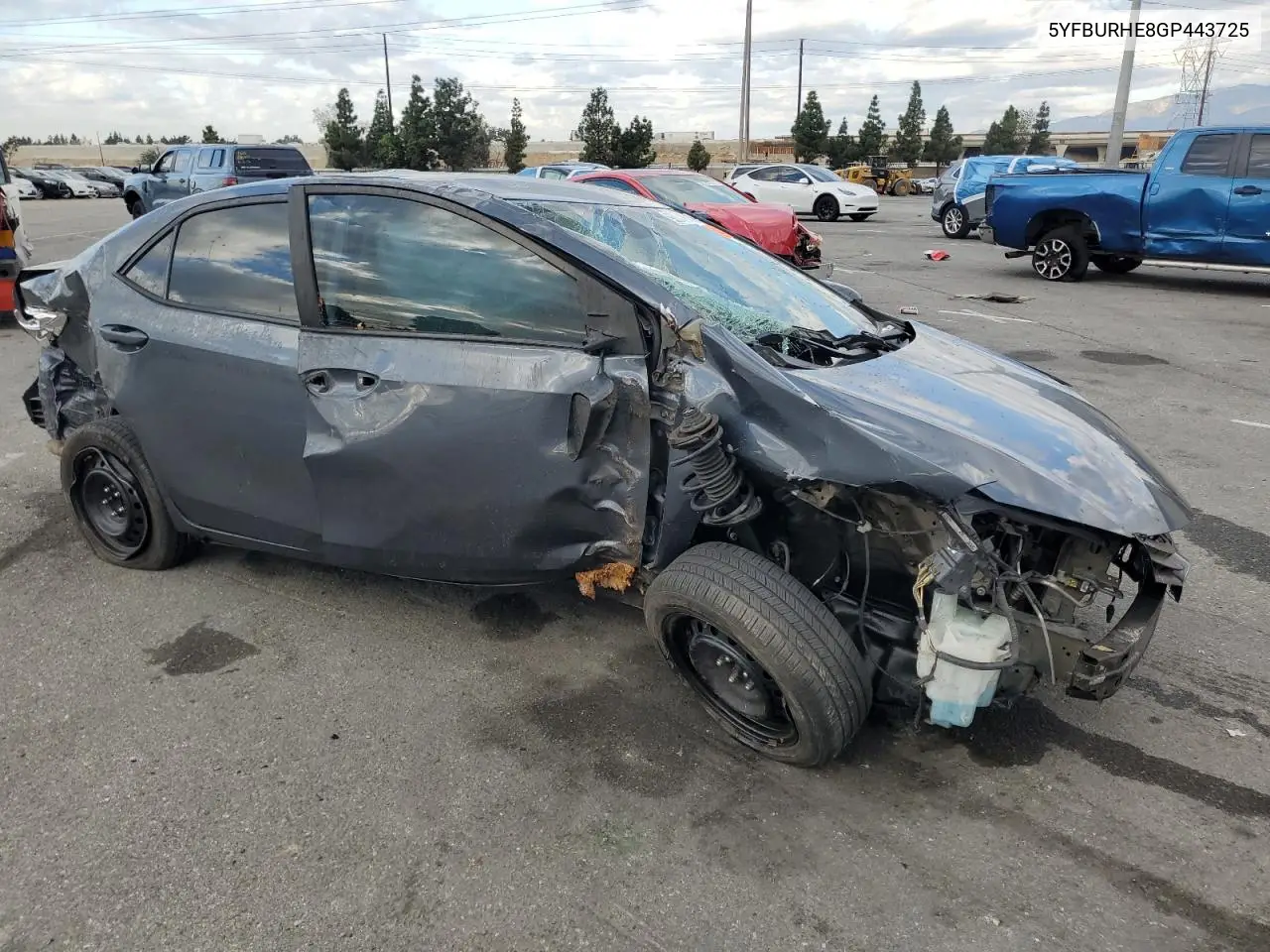 5YFBURHE8GP443725 2016 Toyota Corolla L