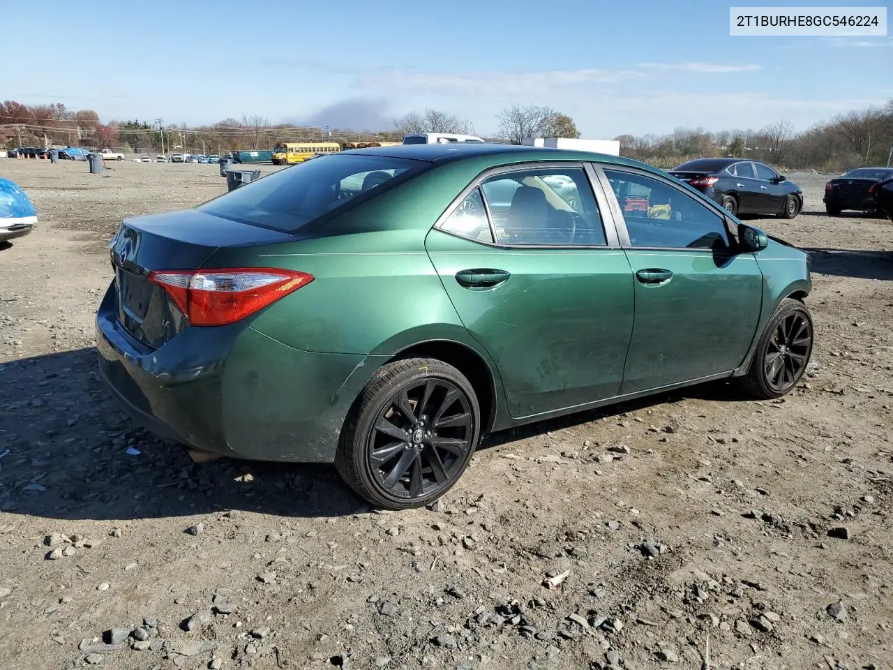 2T1BURHE8GC546224 2016 Toyota Corolla L