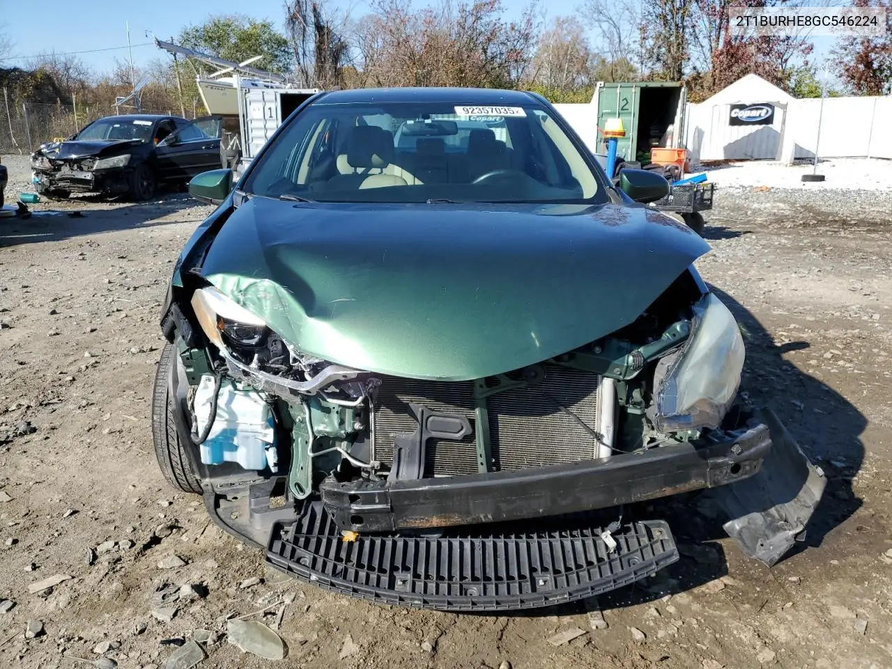 2T1BURHE8GC546224 2016 Toyota Corolla L
